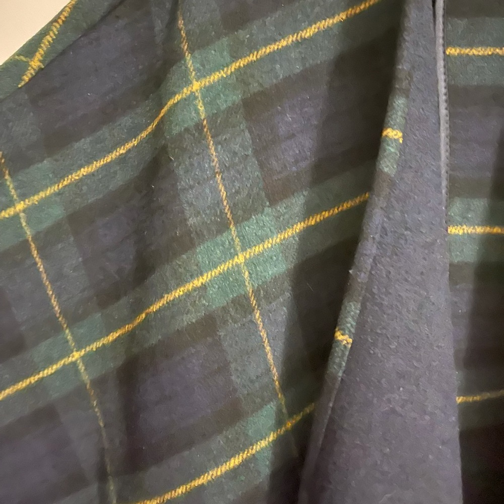 Classic Plaid Cartonnier Pancho - M/L Anthropology - Picture 4 of 7